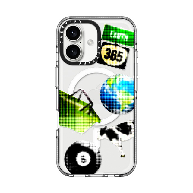 CASETiFY iPhone 16 ケース クリア クリア ケース MagSafe対応 Cow,Pop Art Cow,Pop Art Earth 365 Father's Day CASETiFY iPhone 16 ケース クリア クリア ケース MagSafe対応 Cow,Pop Art Cow,Pop Art Earth 365 Father's Day