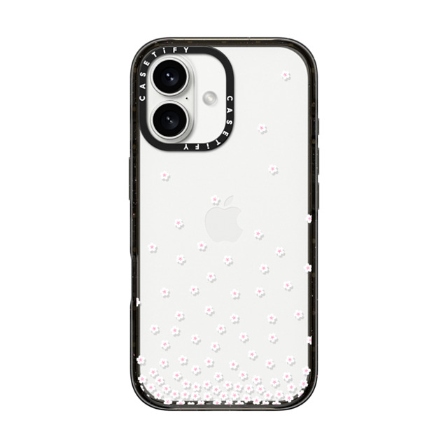 CASETiFY iPhone 16 Case Black Impact Case Sakura Rain casetify_artist Mother's Day CASETiFY iPhone 16 Case Black Impact Case Sakura Rain casetify_artist Mother's Day