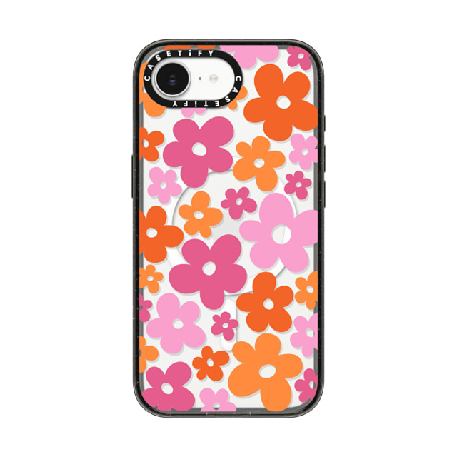 CASETiFY iPhone 16e ケース ブラック インパクトケース MagSafe対応 Cottagecore Cottagecore Abstract Florals Back to School CASETiFY iPhone 16e ケース ブラック インパクトケース MagSafe対応 Cottagecore Cottagecore Abstract Florals Back to School
