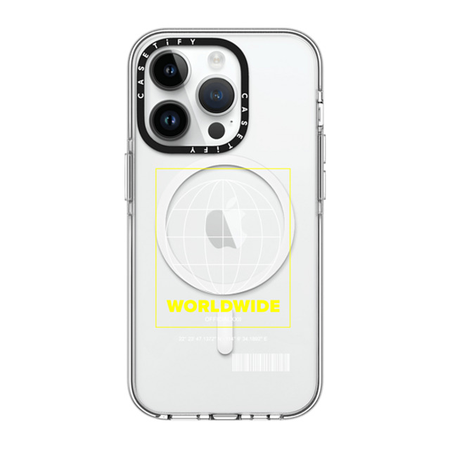 CASETiFY iPhone 14 Pro Case Clear Clear Case MagSafe Compatible Hype Worldwide CASETiFY iPhone 14 Pro Case Clear Clear Case MagSafe Compatible Hype Worldwide