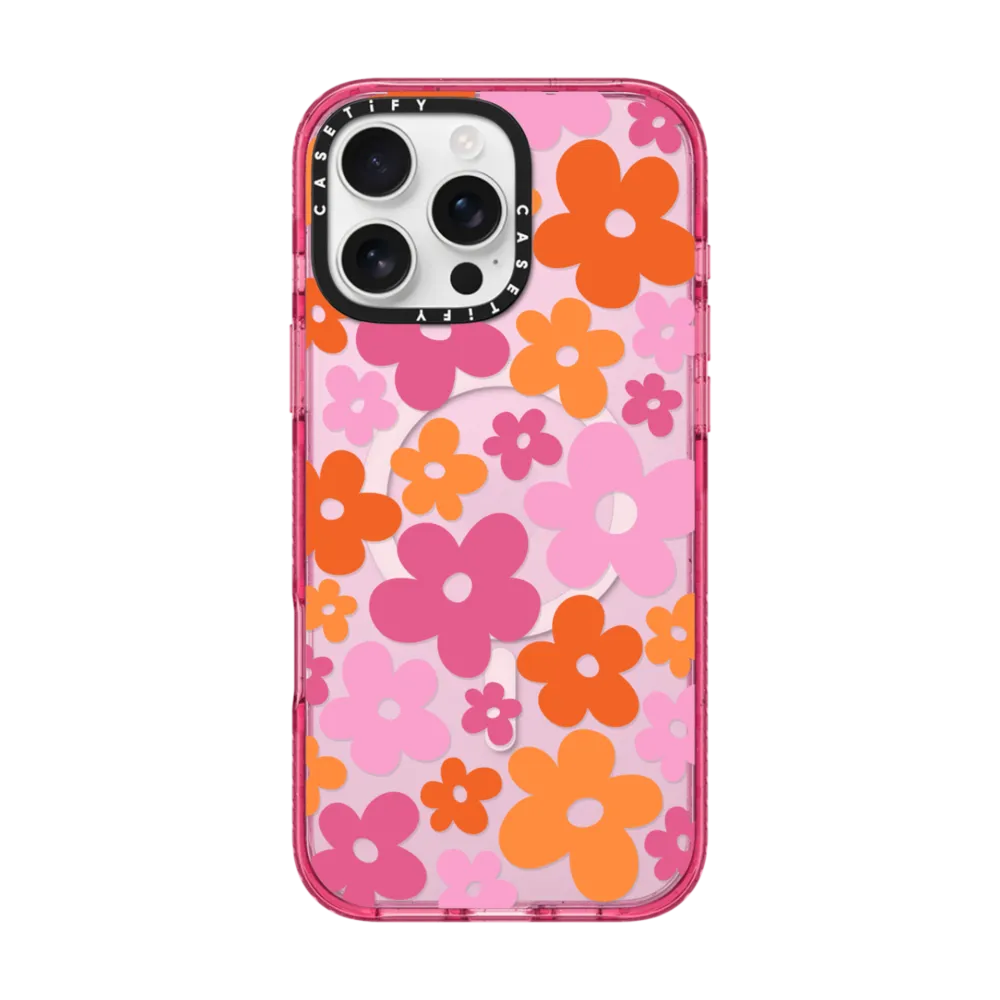 Impact iPhone 16 Pro Max Case MagSafe Compatible - Abstract Florals