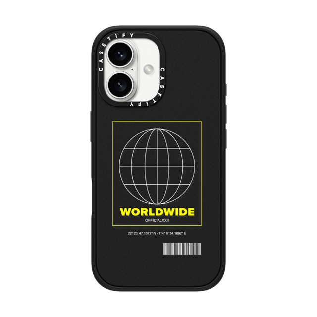 CASETiFY iPhone 16 ケース マットブラック インパクトケース MagSafe対応 Hype Hype Worldwide Father's Day CASETiFY iPhone 16 ケース マットブラック インパクトケース MagSafe対応 Hype Hype Worldwide Father's Day