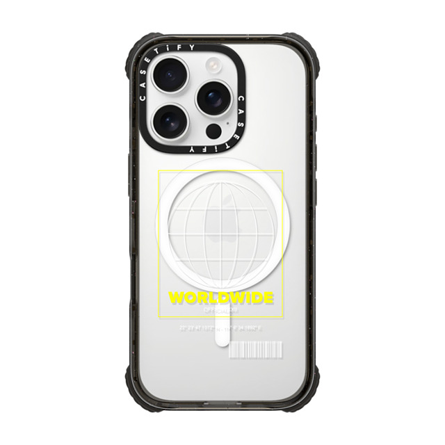CASETiFY iPhone 16 Pro ケース ブラック ウルトラ インパクトケース MagSafe 対応 Hype Hype Worldwide Father's Day CASETiFY iPhone 16 Pro ケース ブラック ウルトラ インパクトケース MagSafe 対応 Hype Hype Worldwide Father's Day