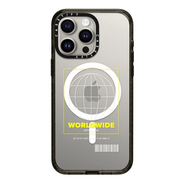 CASETiFY iPhone 15 Pro Max ケース ブラック インパクトケース MagSafe対応 Hype Hype Worldwide Father's Day CASETiFY iPhone 15 Pro Max ケース ブラック インパクトケース MagSafe対応 Hype Hype Worldwide Father's Day