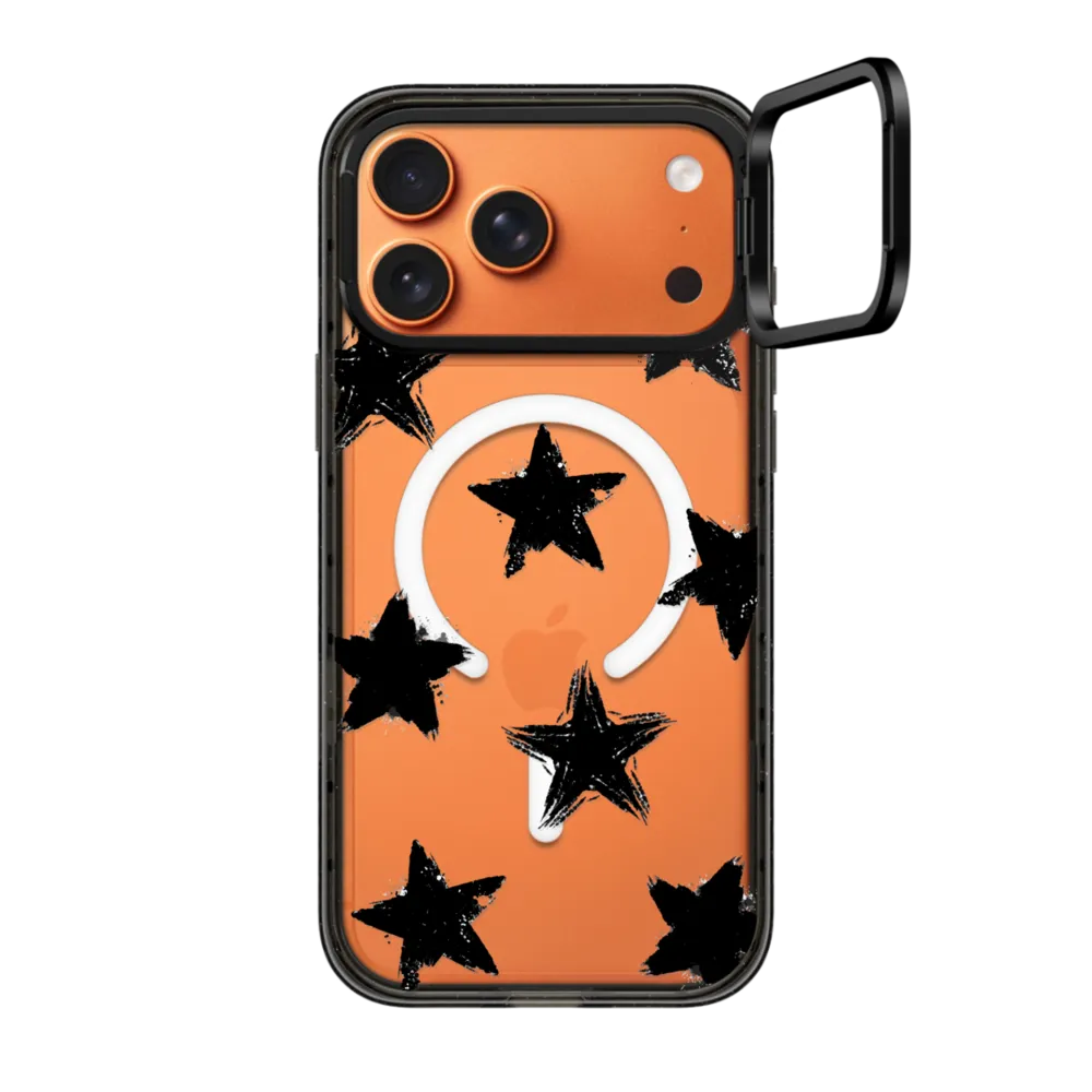 Funda Impact Ring Stand iPhone 17 Pro Max Case Compatible con MagSafe - Star Marks