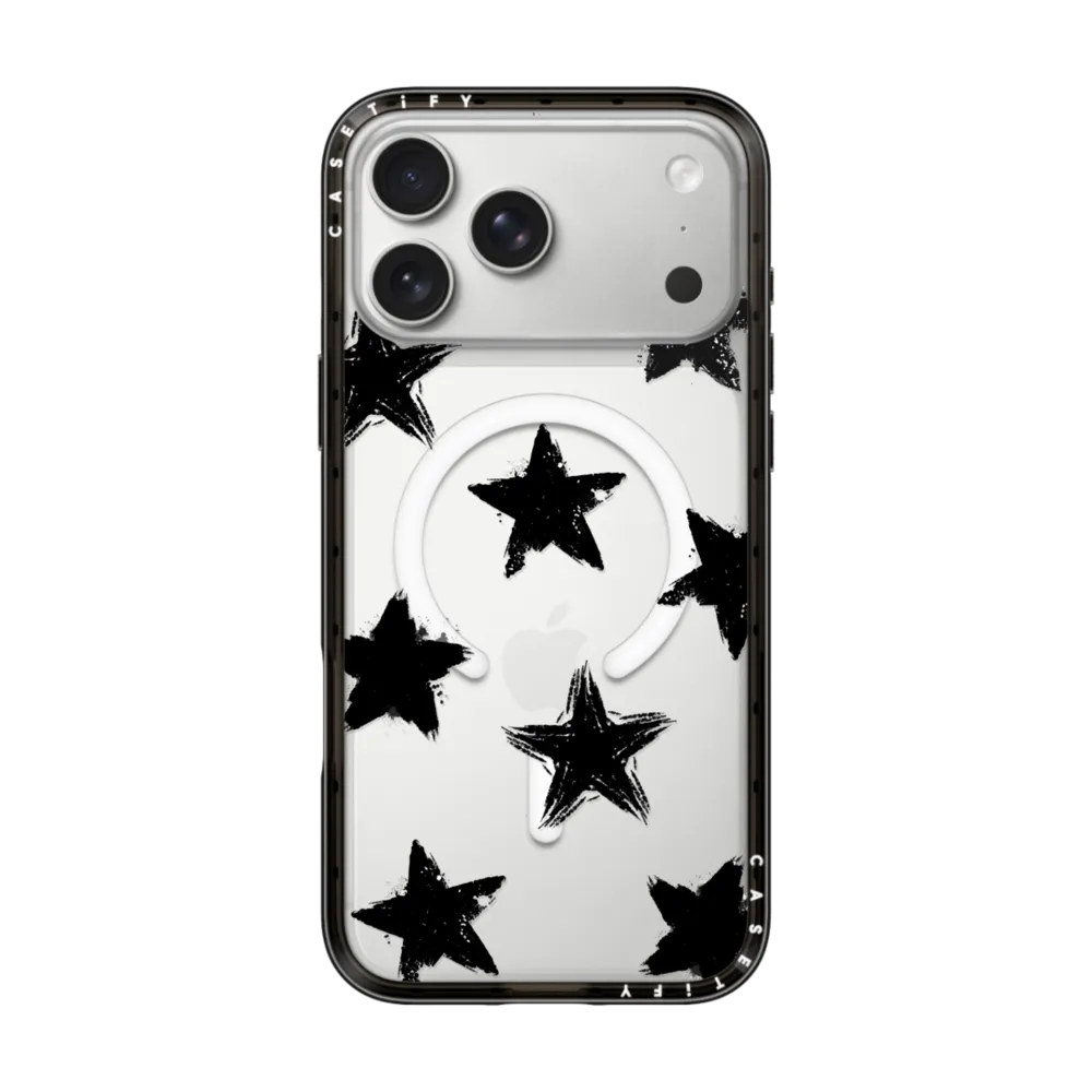 Compact iPhone 17 Pro Max Case MagSafe Compatible - Star Marks
