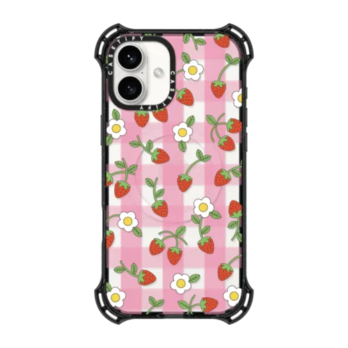 iPhone 16 Plus - Strawberry Plaid