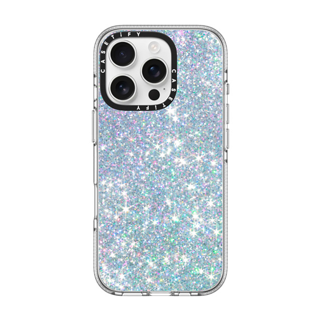 CASETiFY iPhone 16 Pro ケース クリア クリア ケース MagSafe対応 Futurism GLITTER DREAM