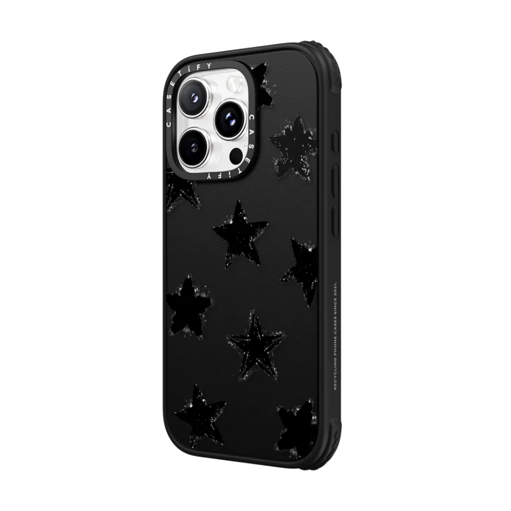 Ultra Impact iPhone 16 Pro Case MagSafe Compatible - Star Marks