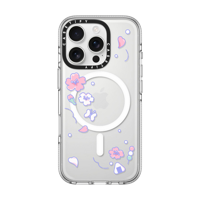 CASETiFY iPhone 16 Pro Case Clear Clear Case MagSafe Compatible Anime Sakura Point casetify_artist Mother's Day CASETiFY iPhone 16 Pro Case Clear Clear Case MagSafe Compatible Anime Sakura Point casetify_artist Mother's Day