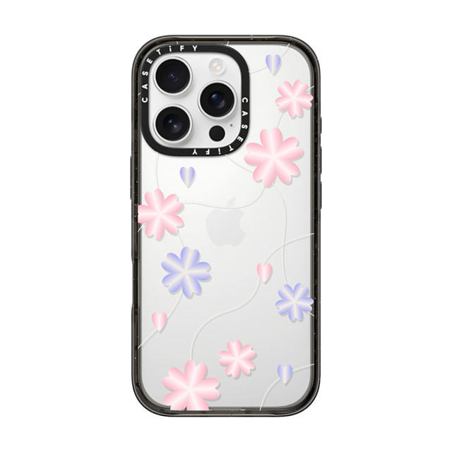 CASETiFY iPhone 16 Pro Case ブラック インパクトケース Sakura String casetify_artist Mother's Day CASETiFY iPhone 16 Pro Case ブラック インパクトケース Sakura String casetify_artist Mother's Day