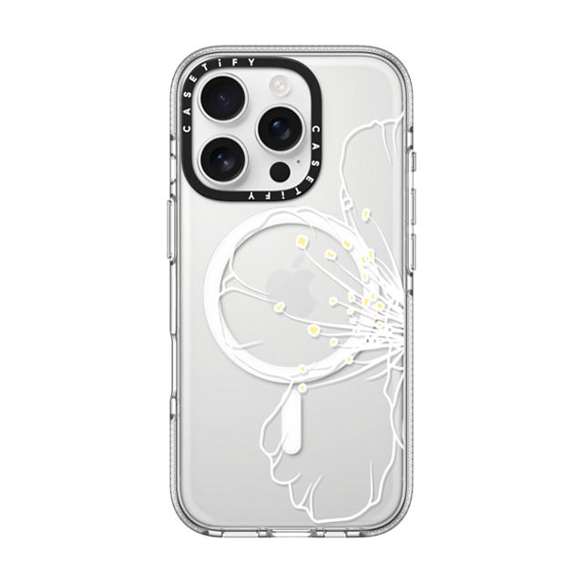 CASETiFY iPhone 16 Pro Case クリア クリア ケース MagSafe対応 Half Sakura casetify_artist Back to School CASETiFY iPhone 16 Pro Case クリア クリア ケース MagSafe対応 Half Sakura casetify_artist Back to School