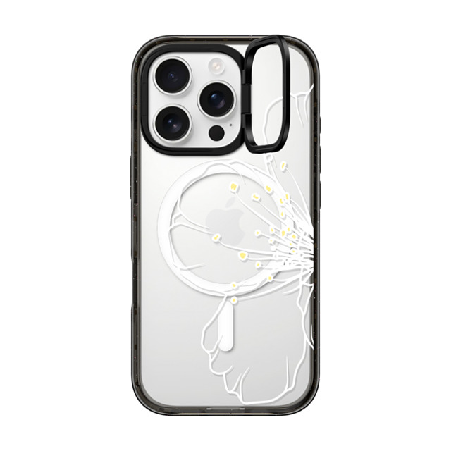 CASETiFY iPhone 16 Pro Case Black インパクトリングスタンドケース MagSafe対応 Half Sakura casetify_artist Back to School CASETiFY iPhone 16 Pro Case Black インパクトリングスタンドケース MagSafe対応 Half Sakura casetify_artist Back to School