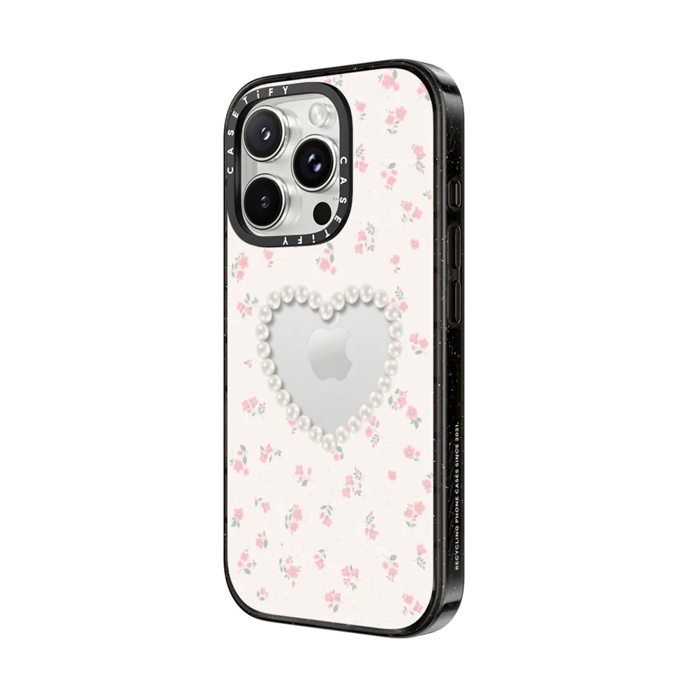 Impact iPhone 16 Pro Case - Pearly Heart