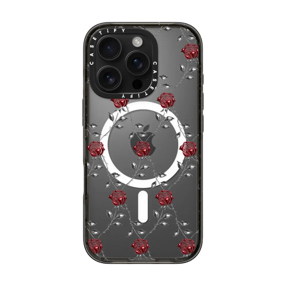 Impact iPhone 16 Pro Case MagSafe Compatible - Metallic Rose