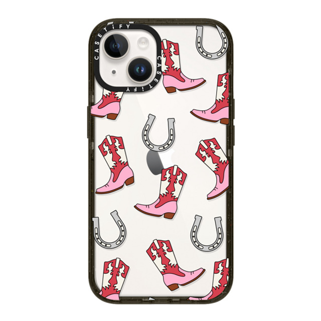 CASETiFY iPhone 14 ケース ブラック インパクトケース Maximalism Cowgirl Medley