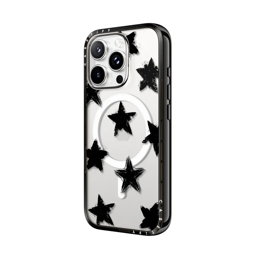 Compact iPhone 16 Pro Case MagSafe Compatible - Star Marks