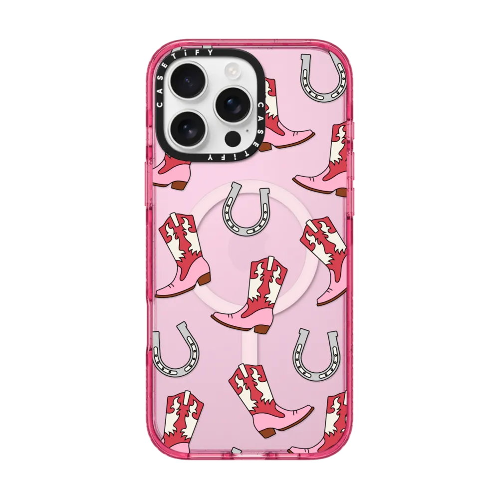 Impact iPhone 16 Pro Max Case MagSafe Compatible - Cowgirl Medley