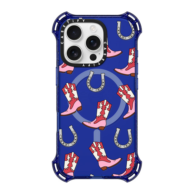 CASETiFY iPhone 16 Pro ケース コバルトブルー バウンスケース Maximalism Maximalism Cowgirl Medley Father's Day CASETiFY iPhone 16 Pro ケース コバルトブルー バウンスケース Maximalism Maximalism Cowgirl Medley Father's Day