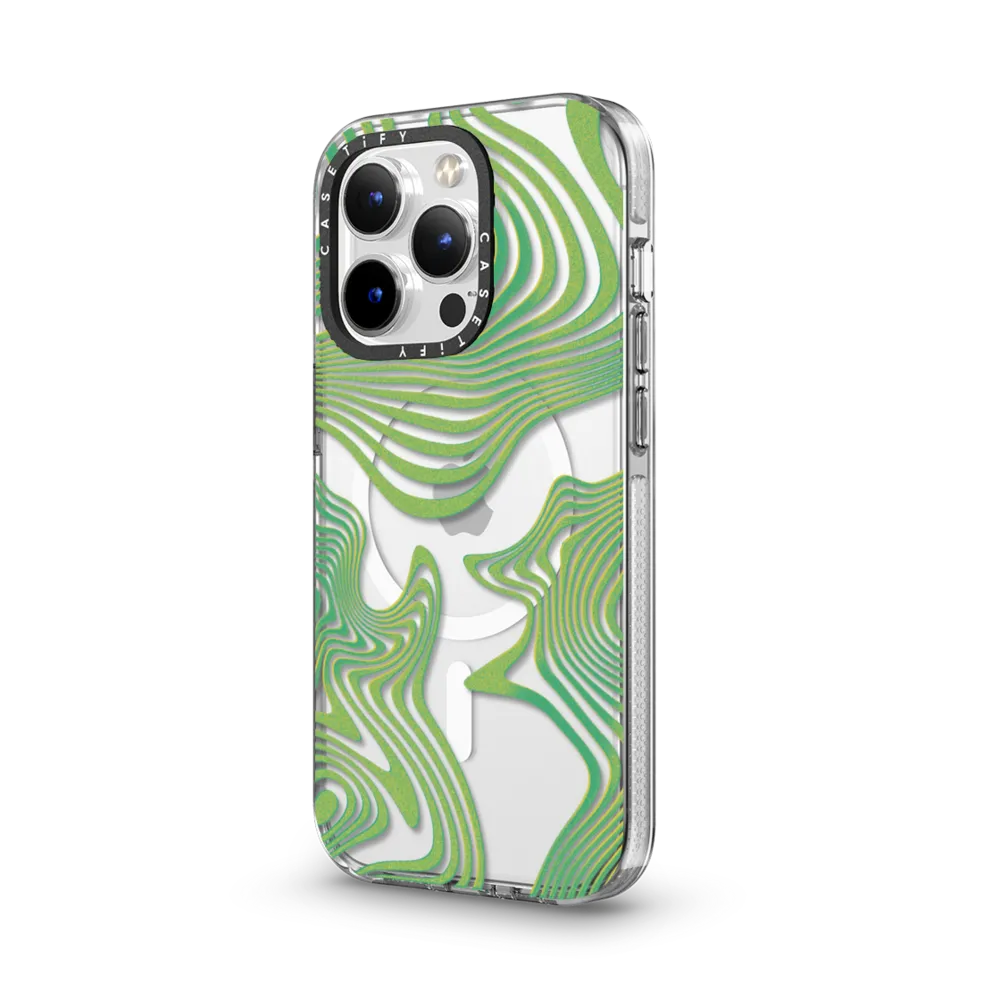 Impact Clear iPhone 13 Pro Case MagSafe Compatible - Wave Trip