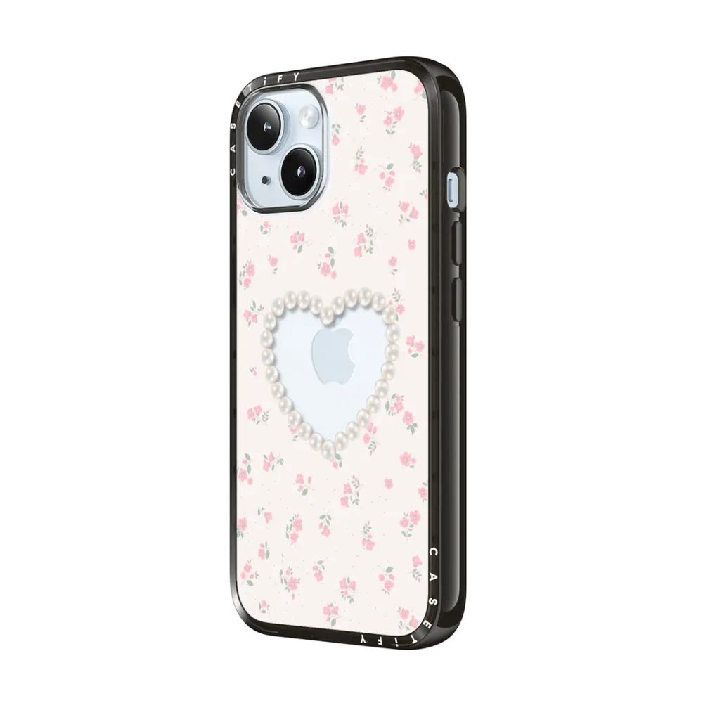 Impact Lite iPhone 15 Plus Case - Pearly Heart