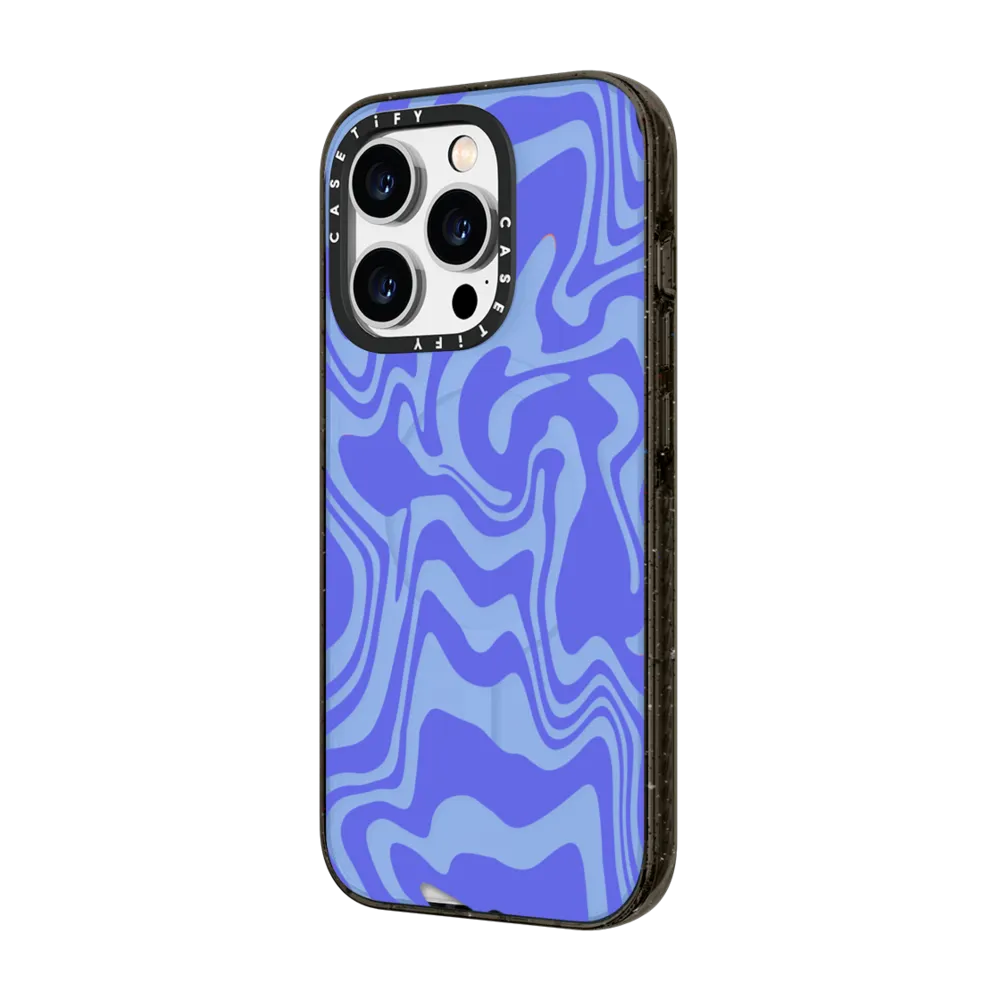 Impact iPhone 14 Pro Max Case MagSafe Compatible - Splitsville - Blue