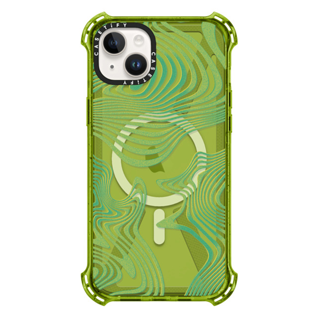 CASETiFY iPhone 14 Plus Case Kiwi バウンスケース Dark Academia Dark Academia Wave Trip Back to School CASETiFY iPhone 14 Plus Case Kiwi バウンスケース Dark Academia Dark Academia Wave Trip Back to School