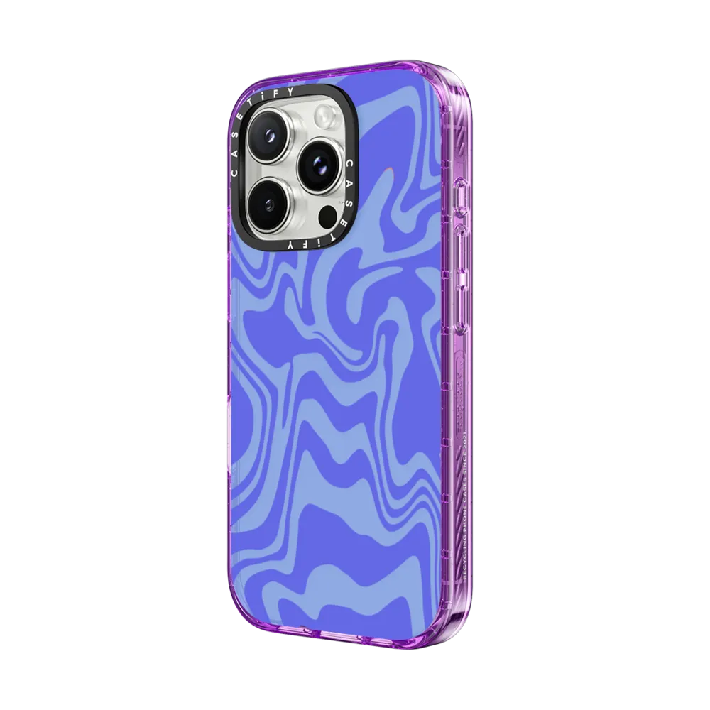 Impact iPhone 16 Pro Max Case - Splitsville - Blue