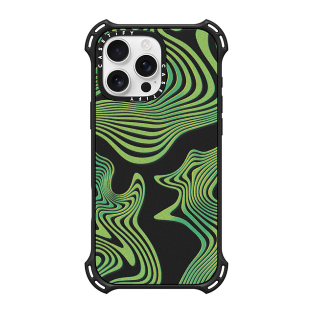 CASETiFY iPhone 16 Pro Max ケース マットブラック バウンスケース Dark Academia Dark Academia Wave Trip Father's Day CASETiFY iPhone 16 Pro Max ケース マットブラック バウンスケース Dark Academia Dark Academia Wave Trip Father's Day