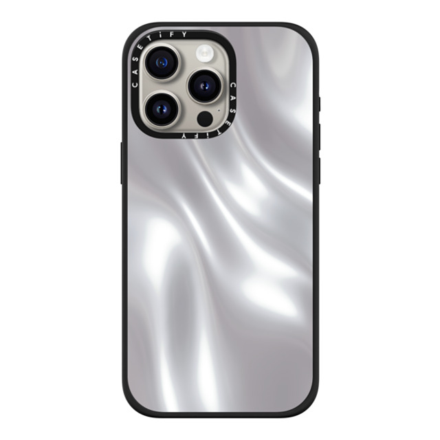 CASETiFY iPhone 15 Pro Max ケース マットブラック インパクトケース MagSafe対応 Abstract,Futurism SOFT METAL