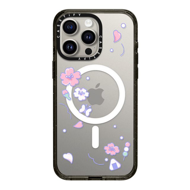 CASETiFY iPhone 15 Pro Max Case Black Impact Case MagSafe Compatible Anime Sakura Point casetify_artist Mother's Day CASETiFY iPhone 15 Pro Max Case Black Impact Case MagSafe Compatible Anime Sakura Point casetify_artist Mother's Day