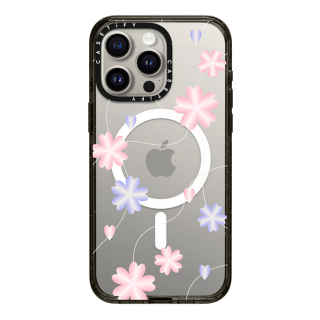 CASETiFY iPhone 15 Pro Max Case Black Impact Case MagSafe Compatible Sakura String casetify_artist Mother's Day CASETiFY iPhone 15 Pro Max Case Black Impact Case MagSafe Compatible Sakura String casetify_artist Mother's Day