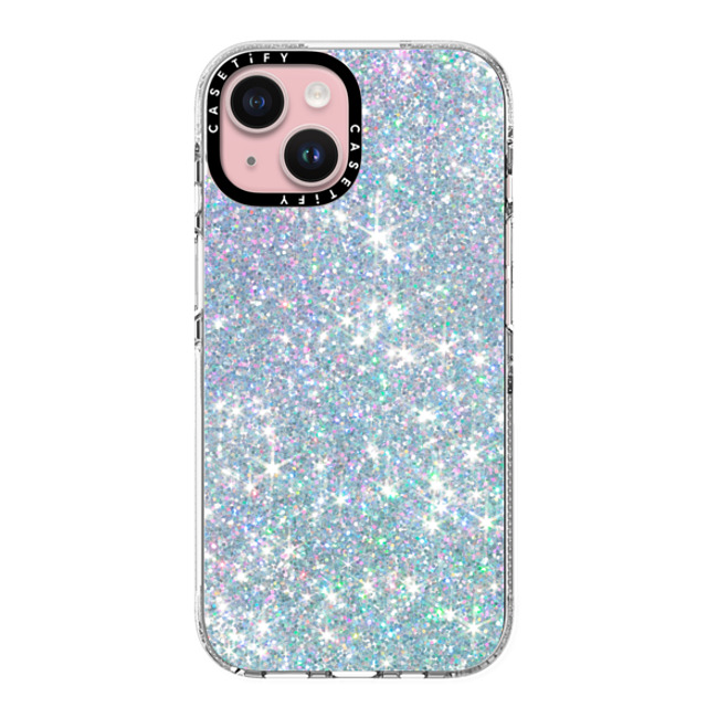 CASETiFY iPhone 15 ケース クリア クリア ケース MagSafe対応 Futurism GLITTER DREAM