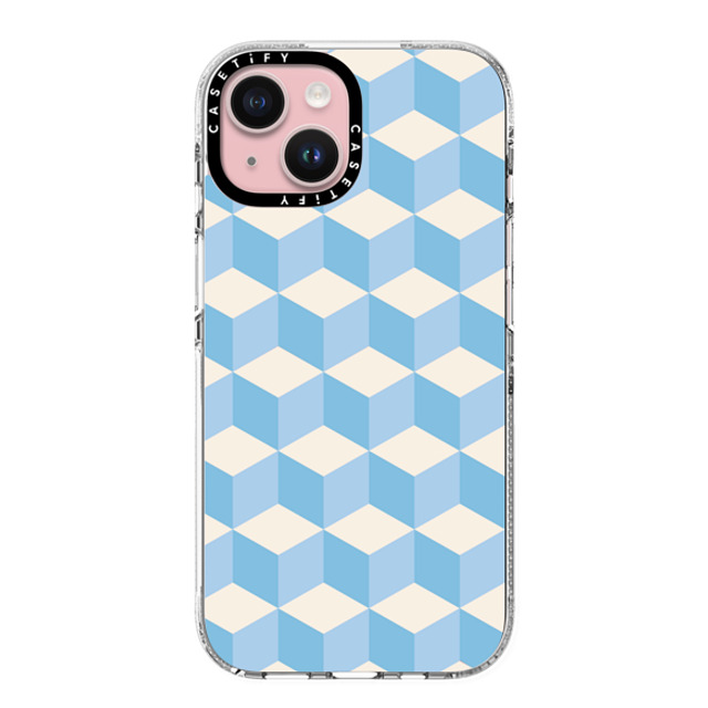 CASETiFY iPhone 15 Case クリア クリア ケース MagSafe対応 Preppy,Checkered Checkered,Pattern,Pattern,Preppy,Y2K Sky Blue Tiles Father's Day CASETiFY iPhone 15 Case クリア クリア ケース MagSafe対応 Preppy,Checkered Checkered,Pattern,Pattern,Preppy,Y2K Sky Blue Tiles Father's Day