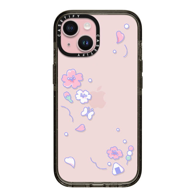 CASETiFY iPhone 15 Case Black インパクトケース Anime Sakura Point casetify_artist Mother's Day CASETiFY iPhone 15 Case Black インパクトケース Anime Sakura Point casetify_artist Mother's Day