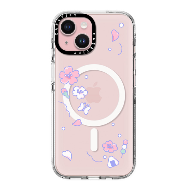 CASETiFY iPhone 15 Case Clear Clear Case MagSafe Compatible Anime Sakura Point casetify_artist Mother's Day CASETiFY iPhone 15 Case Clear Clear Case MagSafe Compatible Anime Sakura Point casetify_artist Mother's Day