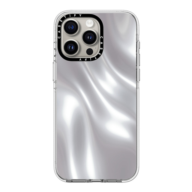 CASETiFY iPhone 15 Pro Max ケース クリア クリア ケース MagSafe対応 Abstract,Futurism SOFT METAL