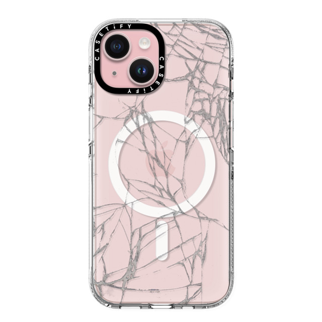 CASETiFY iPhone 15 ケース クリア クリア ケース MagSafe対応 Hype Broken