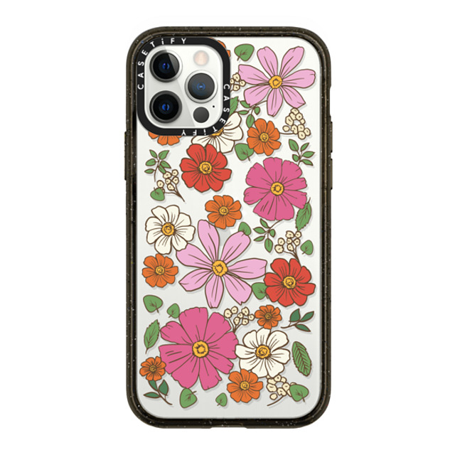 CASETiFY iPhone 12 Pro Case Black Impact Case Cottagecore Cottagecore Garden Florals Father's Day CASETiFY iPhone 12 Pro Case Black Impact Case Cottagecore Cottagecore Garden Florals Father's Day