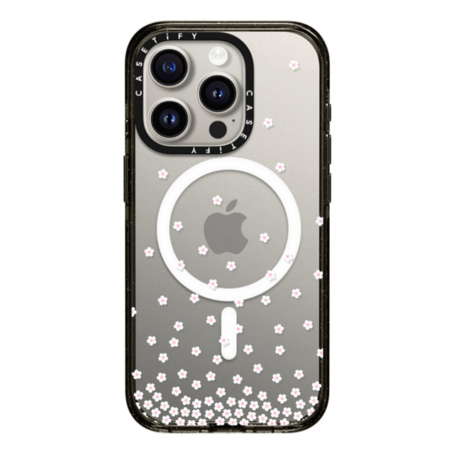 CASETiFY iPhone 15 Pro ケース ブラック インパクトケース MagSafe対応 Sakura Rain casetify_artist Back to School CASETiFY iPhone 15 Pro ケース ブラック インパクトケース MagSafe対応 Sakura Rain casetify_artist Back to School
