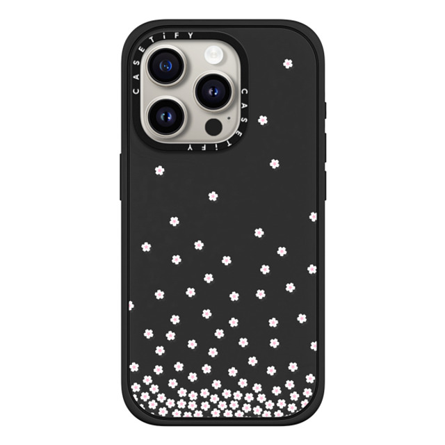 CASETiFY iPhone 15 Pro ケース マットブラック インパクトケース MagSafe対応 Sakura Rain casetify_artist Back to School CASETiFY iPhone 15 Pro ケース マットブラック インパクトケース MagSafe対応 Sakura Rain casetify_artist Back to School