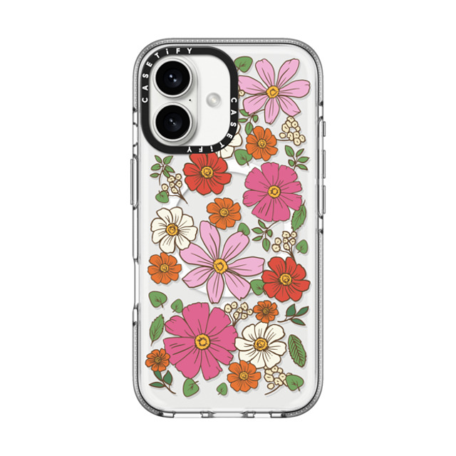 CASETiFY iPhone 16 Case クリア クリア ケース MagSafe対応 Cottagecore Cottagecore Garden Florals Father's Day CASETiFY iPhone 16 Case クリア クリア ケース MagSafe対応 Cottagecore Cottagecore Garden Florals Father's Day