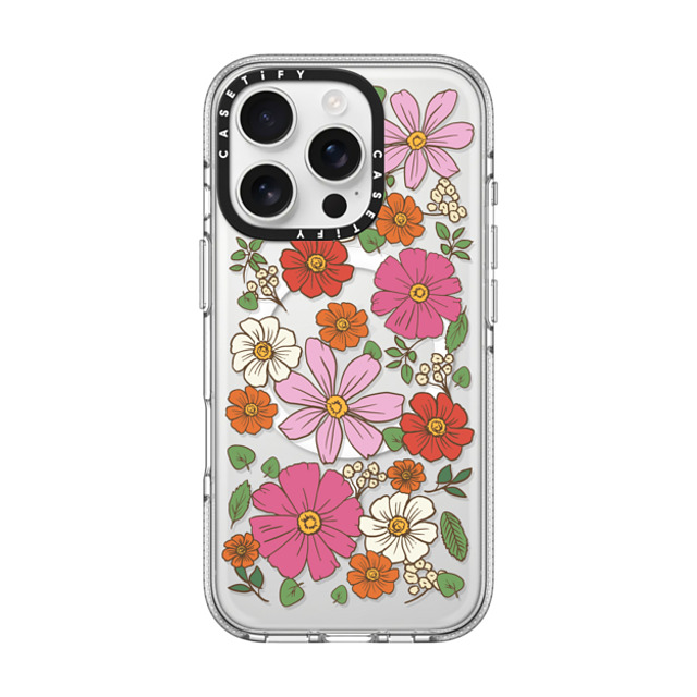 CASETiFY iPhone 16 Pro ケース クリア クリア ケース MagSafe対応 Cottagecore Cottagecore Garden Florals Father's Day CASETiFY iPhone 16 Pro ケース クリア クリア ケース MagSafe対応 Cottagecore Cottagecore Garden Florals Father's Day