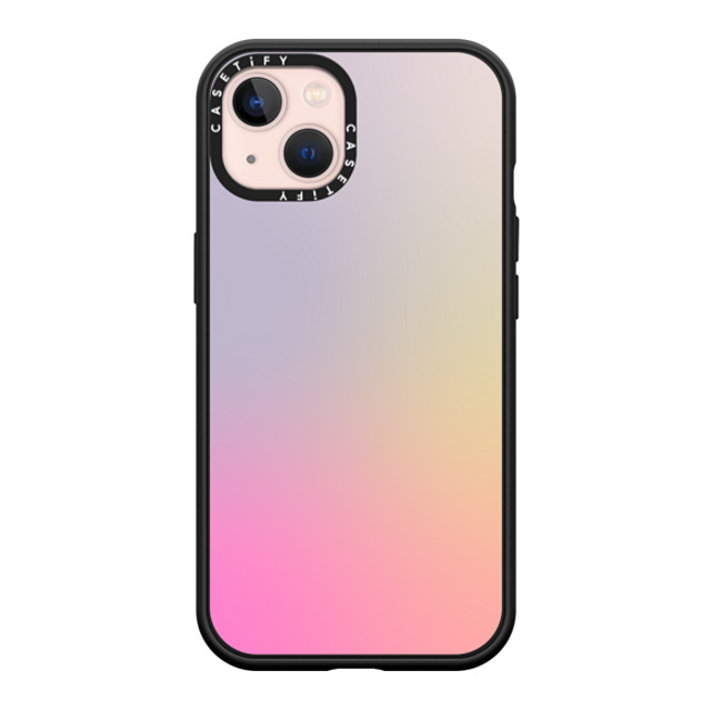 CASETiFY iPhone 13 ケース マットブラック インパクトケース MagSafe対応 Pastel,Gradient,Futurism,Pastel Pastel Gradient