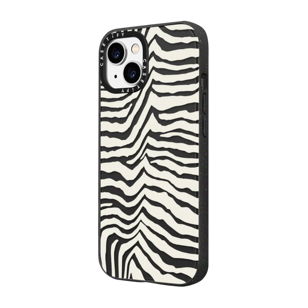 Impact iPhone 14 Plus Case - Zebra Stripe
