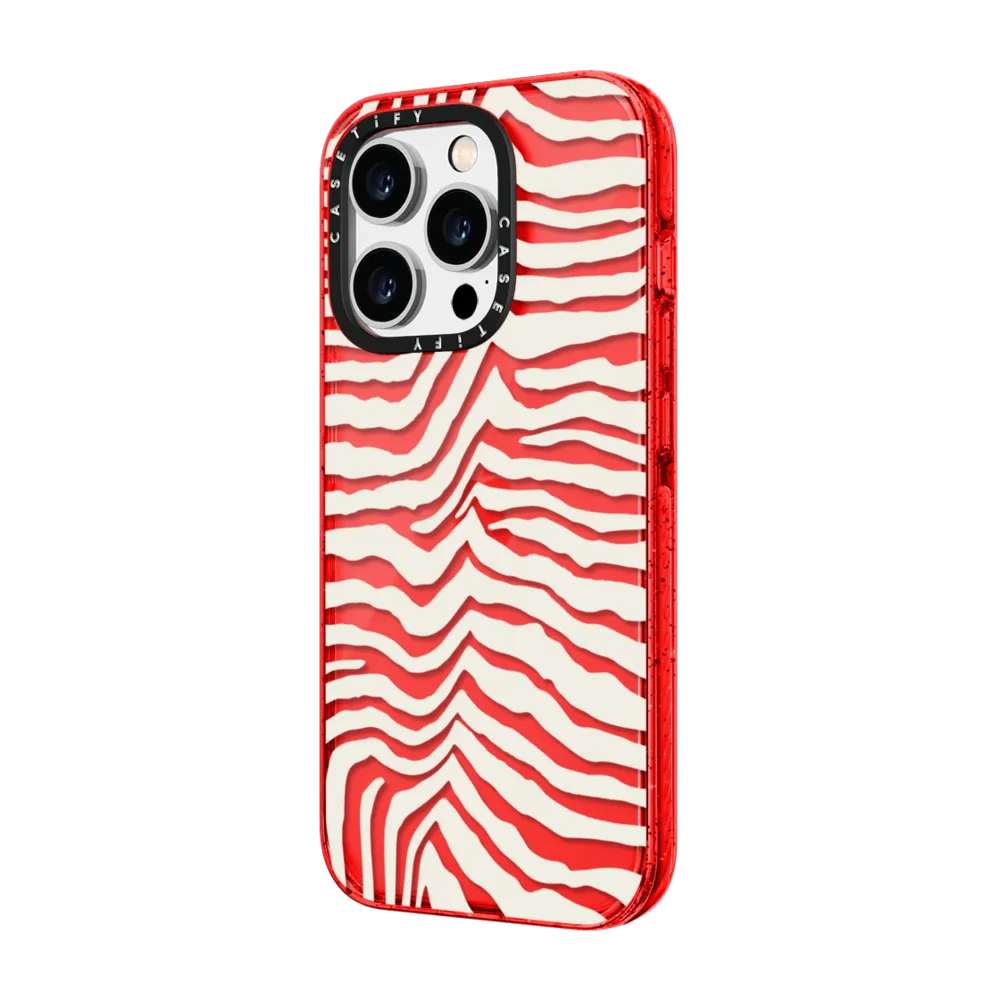 Impact iPhone 14 Pro Max Case - Zebra Stripe