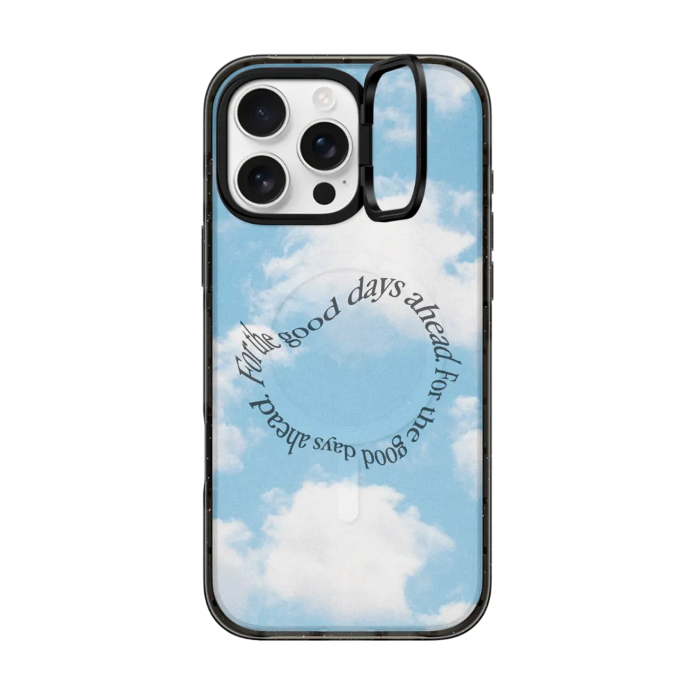 Impact Ring Stand iPhone 16 Pro Max Case MagSafe Compatible - Good Day Skies