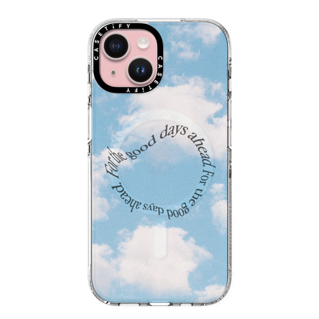 CASETiFY iPhone 15 Case クリア クリア ケース MagSafe対応 Dark Academia Dark Academia Good Day Skies Father's Day CASETiFY iPhone 15 Case クリア クリア ケース MagSafe対応 Dark Academia Dark Academia Good Day Skies Father's Day