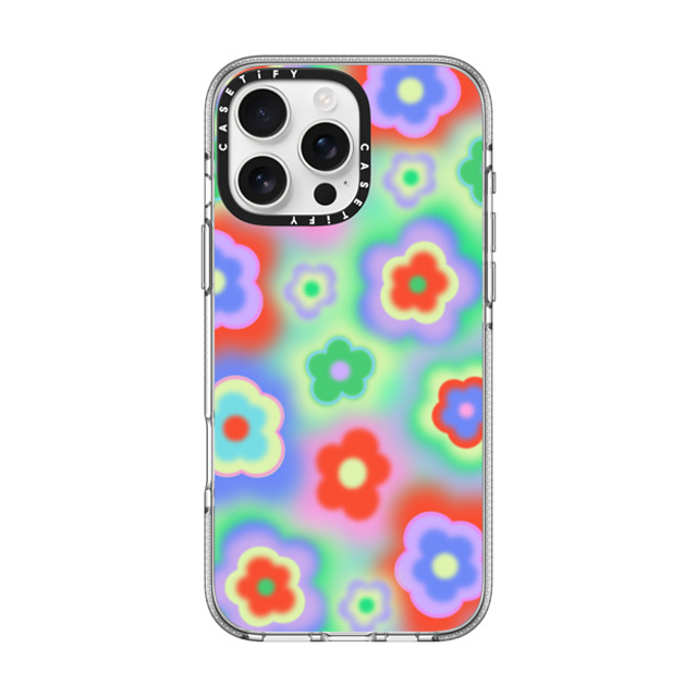 CASETiFY iPhone 16 Pro Max ケース クリア クリア ケース MagSafe対応 Floral Floral,Floral Acid Flowers Back to School CASETiFY iPhone 16 Pro Max ケース クリア クリア ケース MagSafe対応 Floral Floral,Floral Acid Flowers Back to School