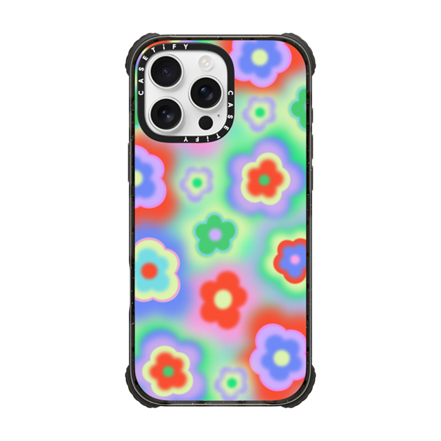 CASETiFY iPhone 16 Pro Max Case Black ウルトラ インパクトケース MagSafe 対応 Floral Floral,Floral Acid Flowers Mother's Day CASETiFY iPhone 16 Pro Max Case Black ウルトラ インパクトケース MagSafe 対応 Floral Floral,Floral Acid Flowers Mother's Day